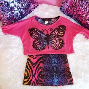 Girls Butterfly Shirt